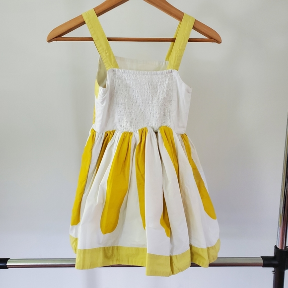 Mini Boden, Girl's Lemon Dress, Size 7 Y - Picture 5 of 5